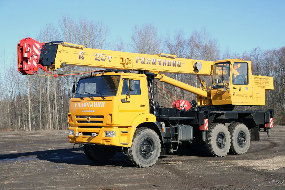 Автокран вездеход